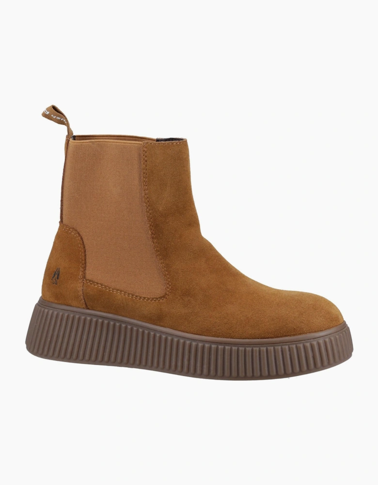 Hush Puppies Alana Memory Foam Womens Boots Tan