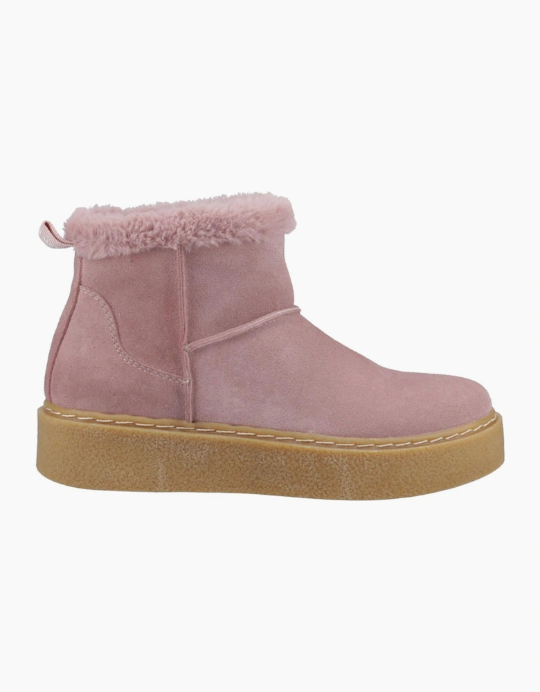 Hush Puppies Becca Womens Ankle Boots Blush
