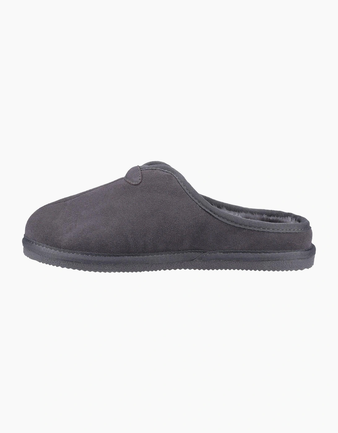 Hush Puppies Conrad Memory Foam Mens Slippers Grey