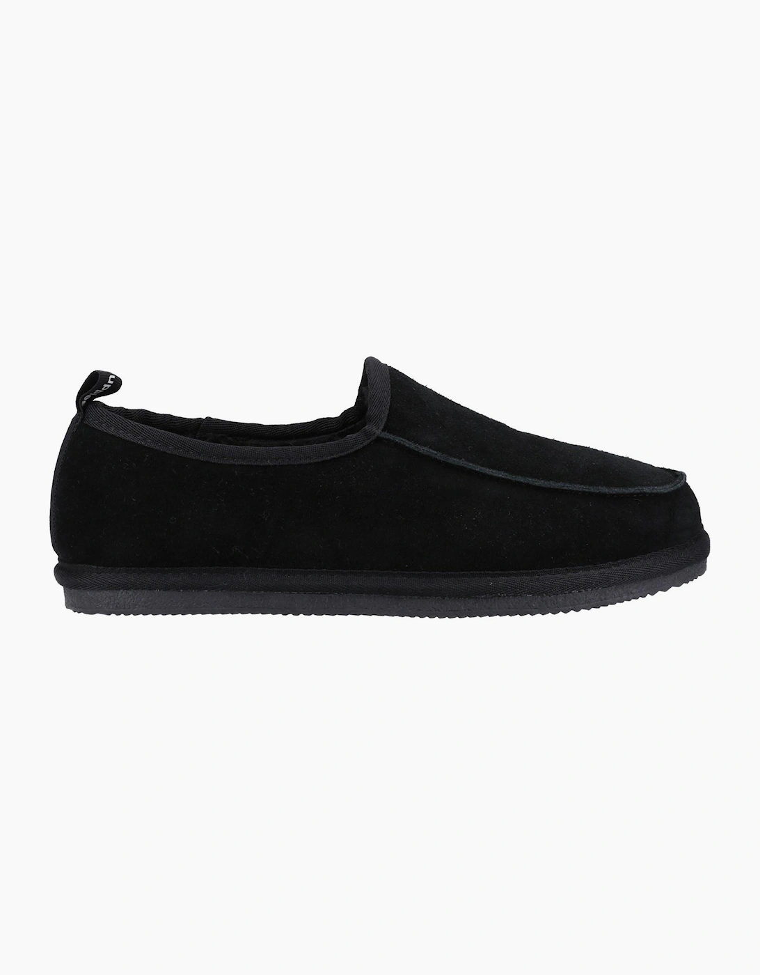 Hush Puppies Charles Memory Foam Slippers Mens Black