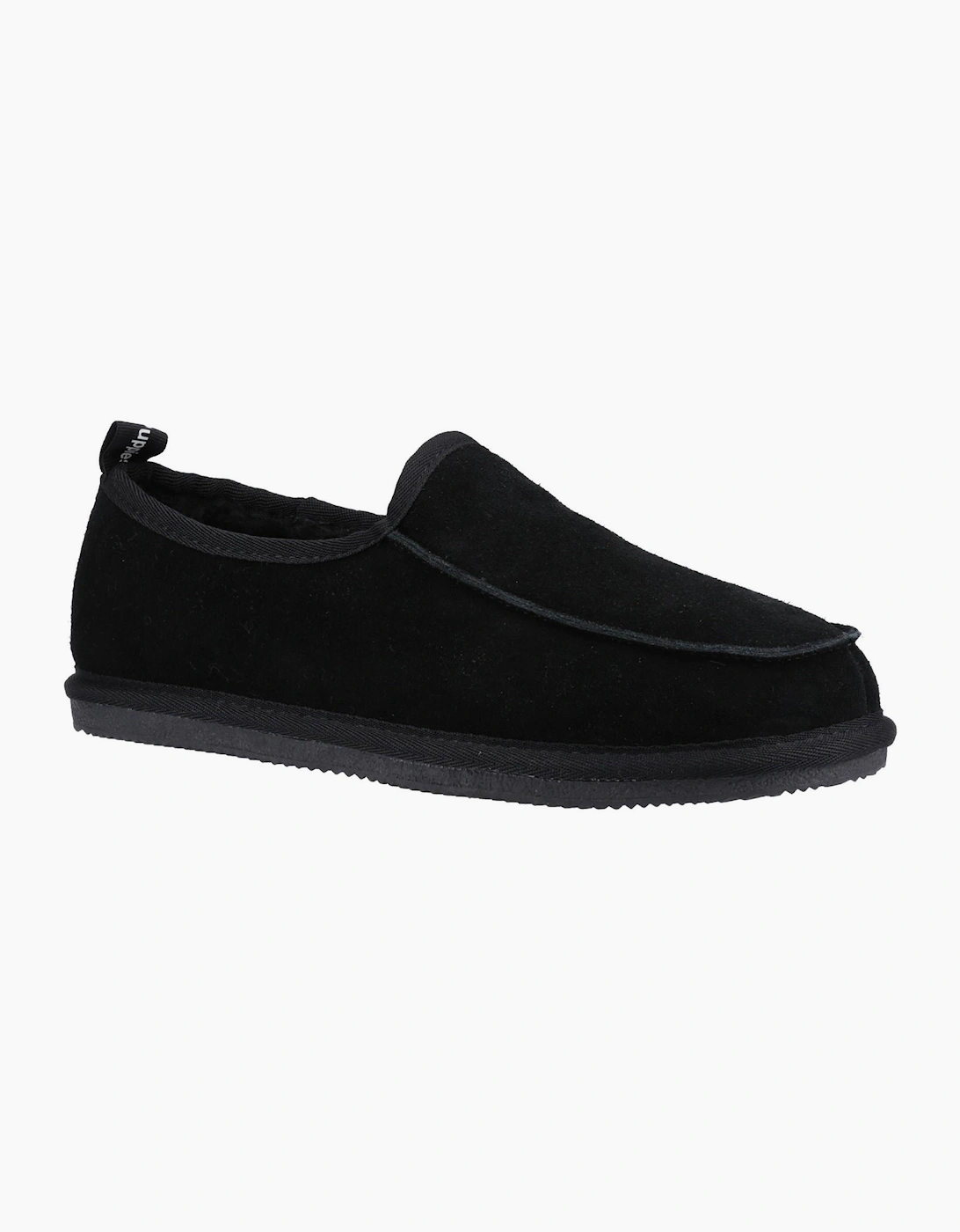 Hush Puppies Charles Memory Foam Slippers Mens Black