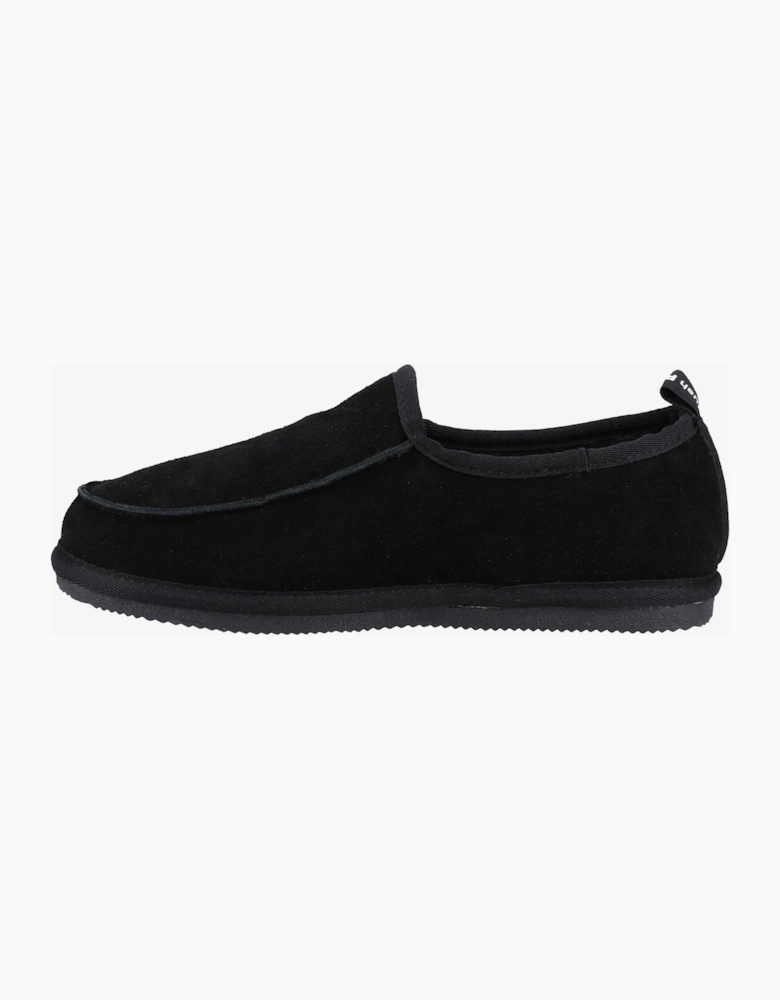 Hush Puppies Charles Memory Foam Slippers Mens Black