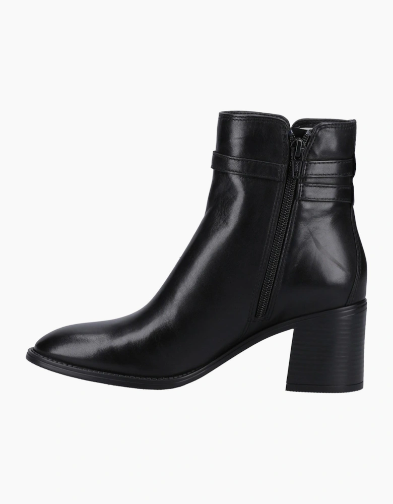 Hush Puppies Caitlyn Womens Ankle Boots Black