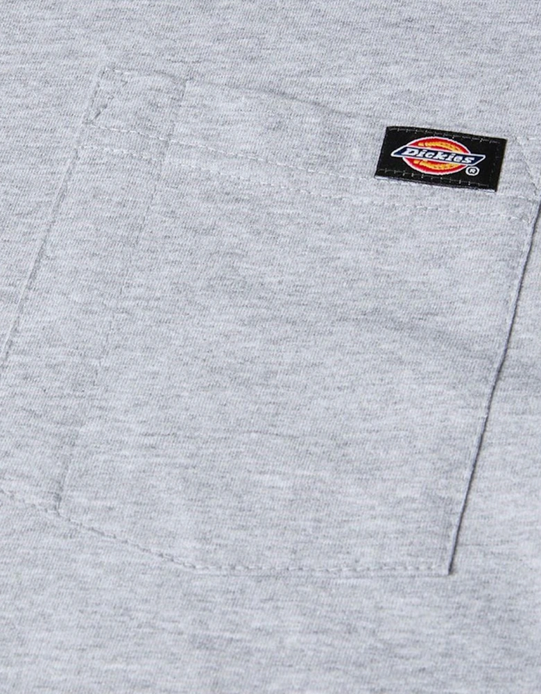 Dickies Pocket Long Sleeve Tee Mens Charcoal
