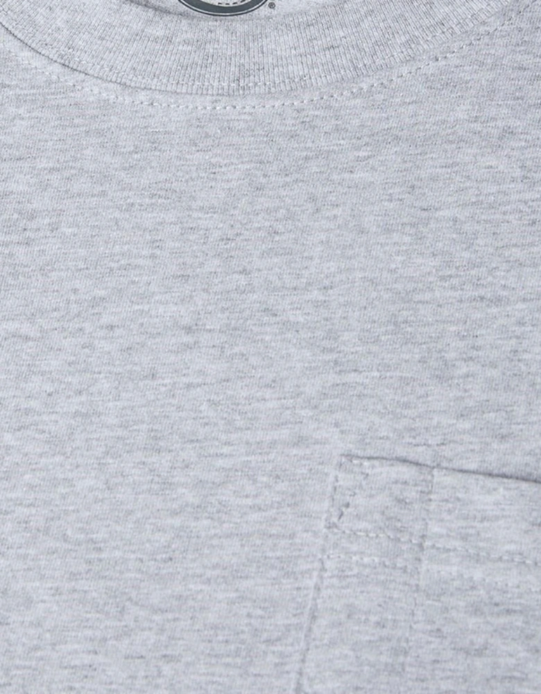 Dickies Pocket Long Sleeve Tee Mens Charcoal
