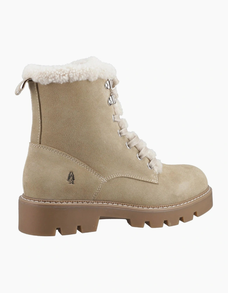 Hush Puppies Aurelia Memory Foam Womens Ankle Boots Sand