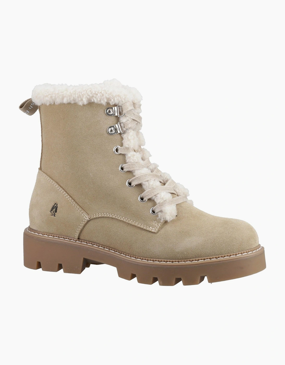 Hush Puppies Aurelia Memory Foam Womens Ankle Boots Sand