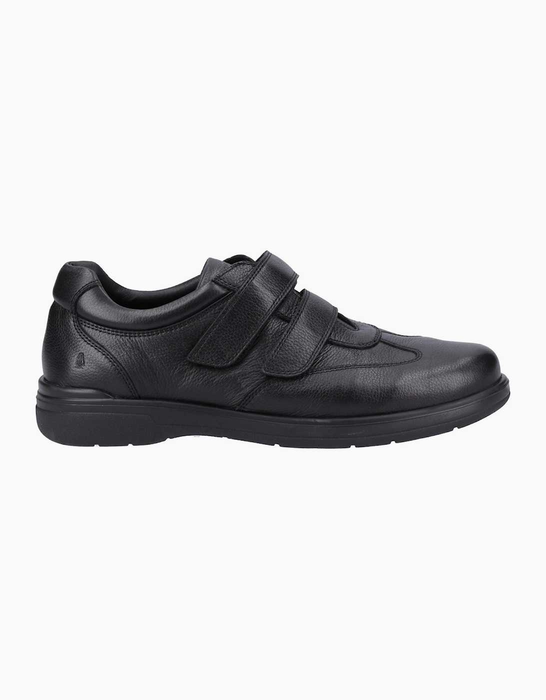 Hush Puppies Magnus Leather Mens Shoes Black