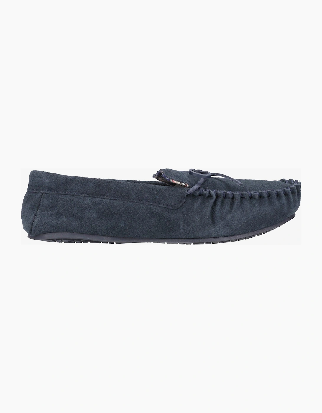 Hush Puppies Clyde Memory Foam Mens Slippers Navy