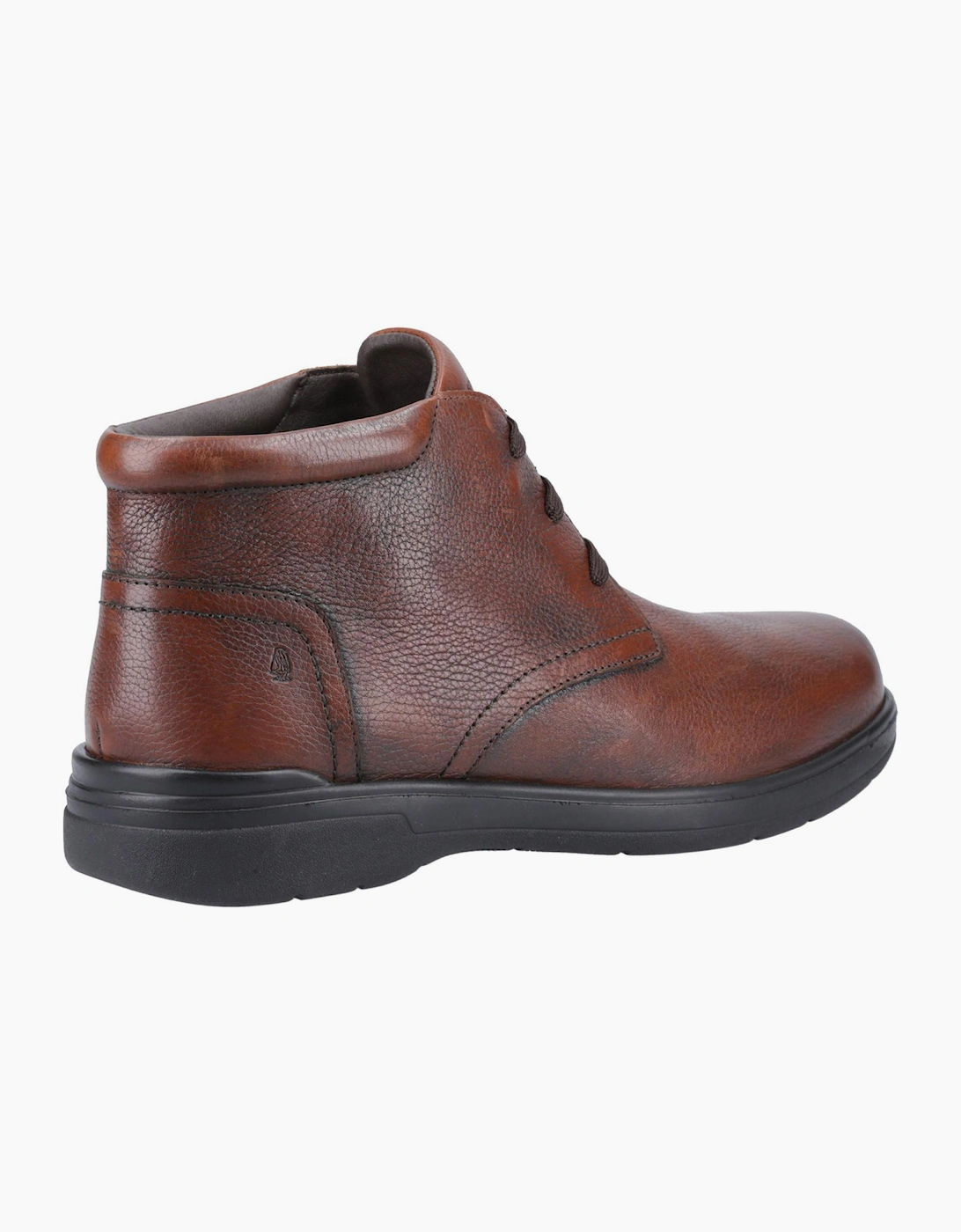 Hush Puppies Malcolm Leather Mens Boots Brown