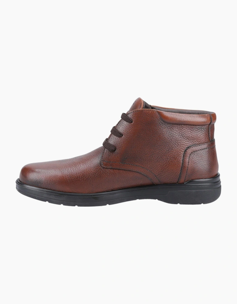Hush Puppies Malcolm Leather Mens Boots Brown