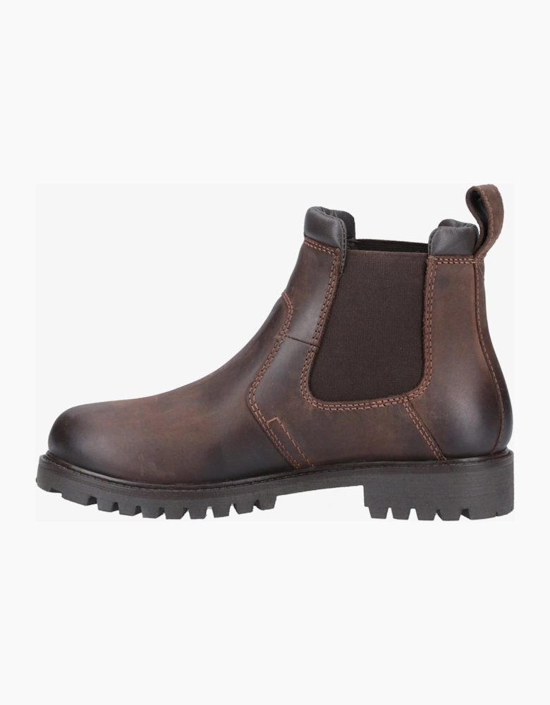 Cotswold Pamington Waterproof Womens Chelsea Boots Brown