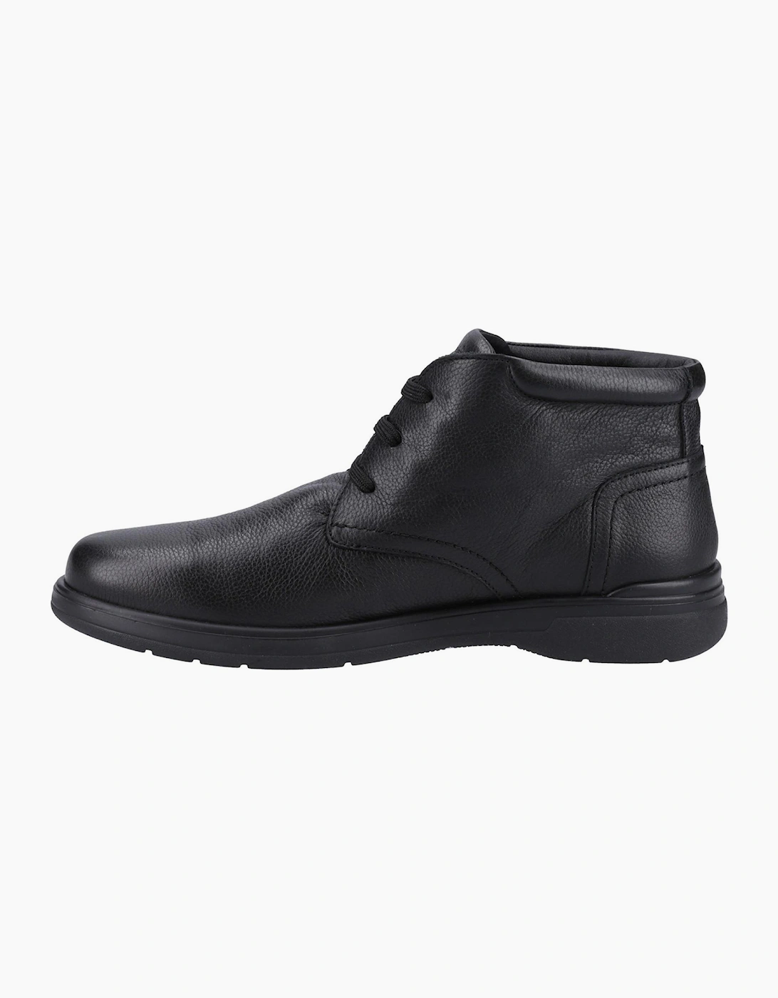 Hush Puppies Malcolm Leather Mens Boots Black