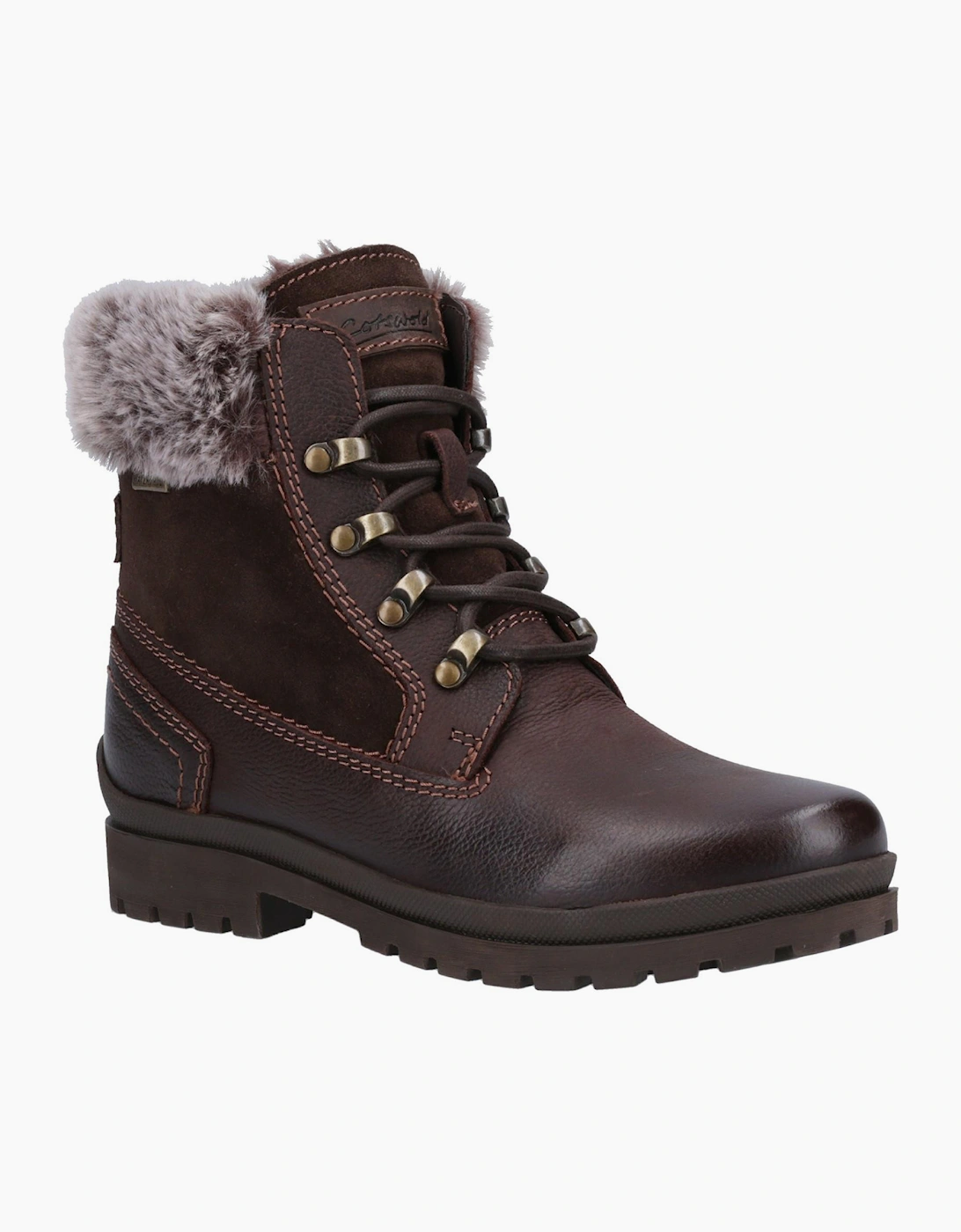 Cotswold Evenlode Waterproof Womens Boots Brown