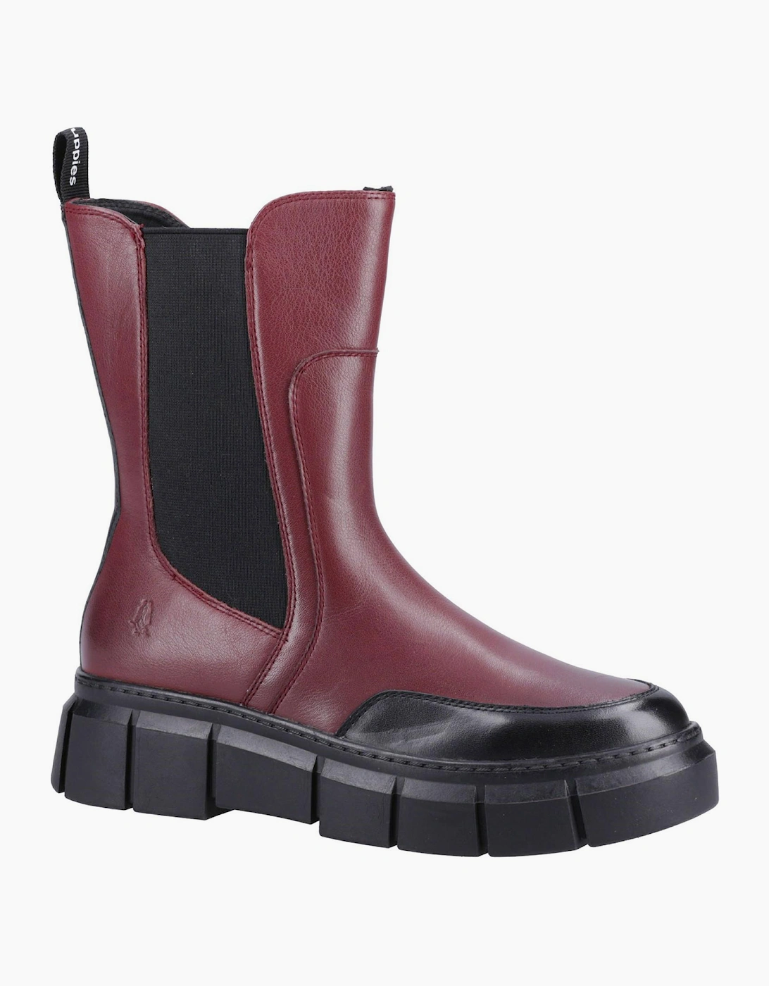 Hush Puppies Fleur Memory Foam Womens Boots Bordeaux