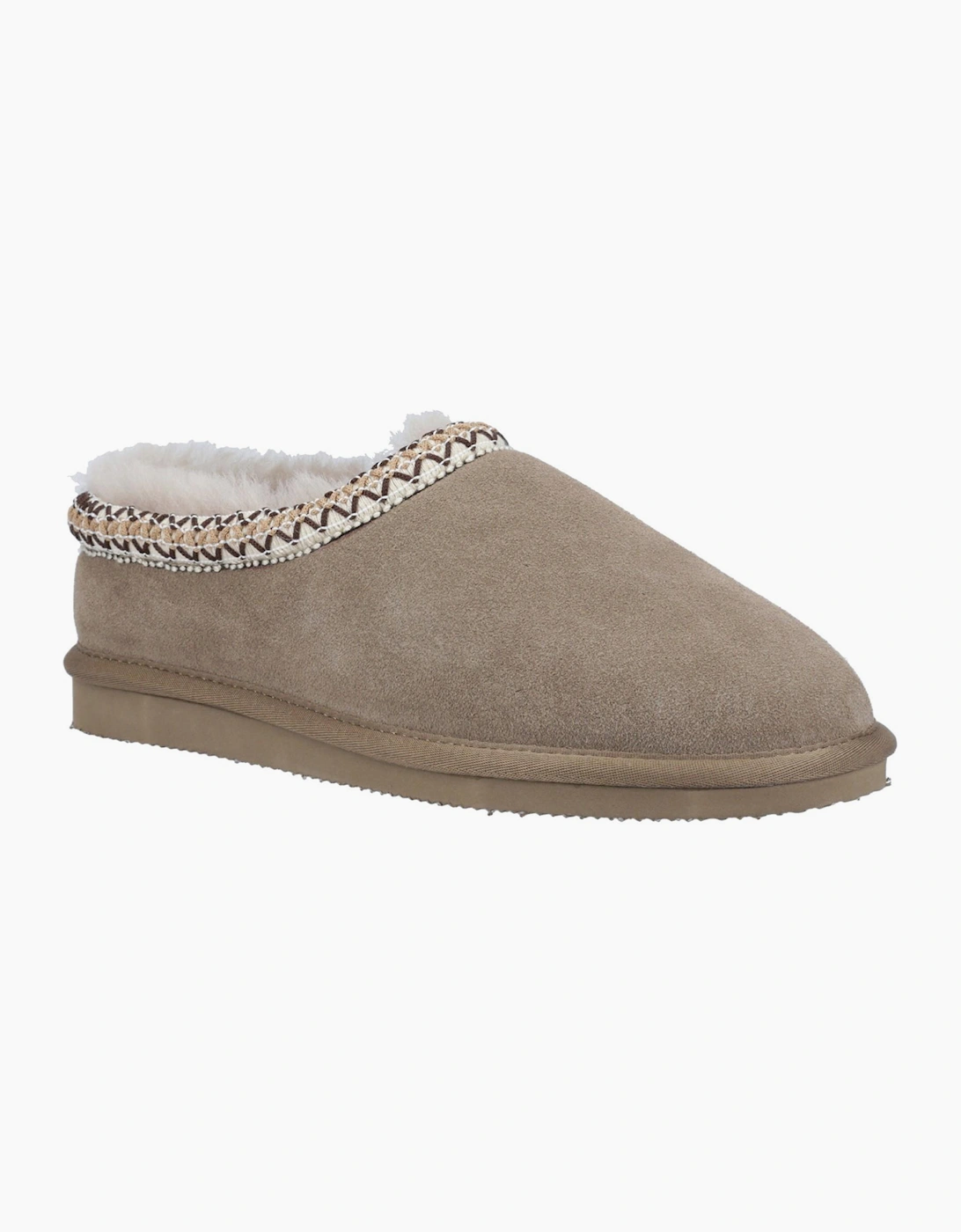 Cotswold Foxmoor Womens Slippers Taupe
