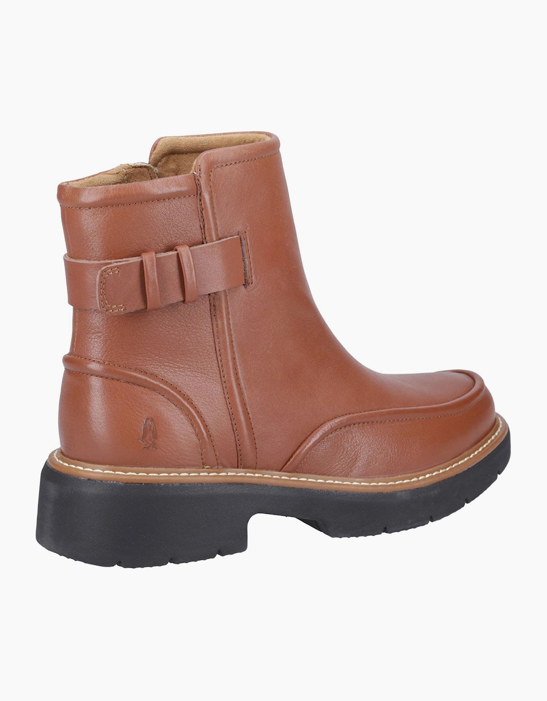 Hush Puppies Jodie Womens Ankle Boots Cognac