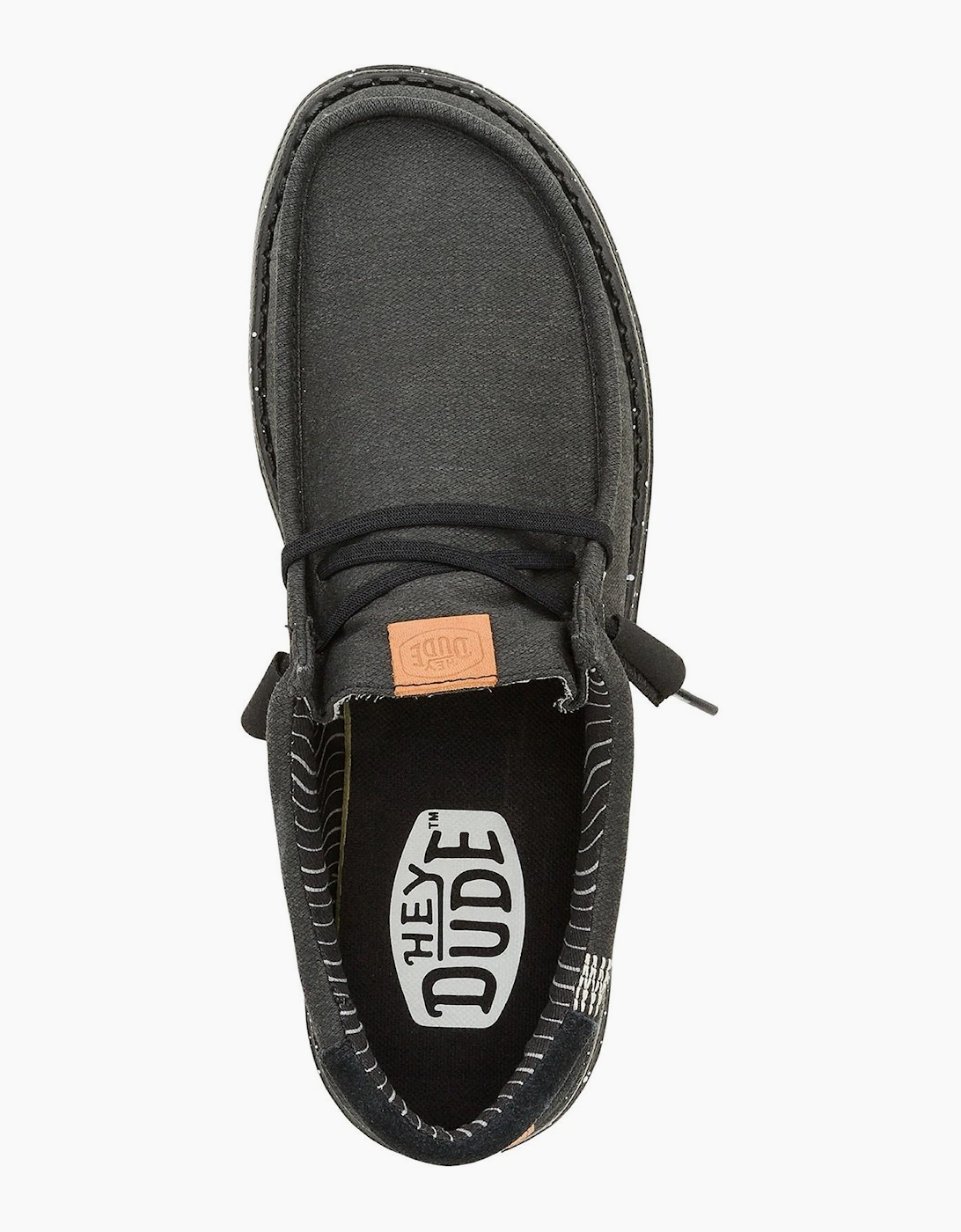 Hey Dude Wally Elevated Mens Black
