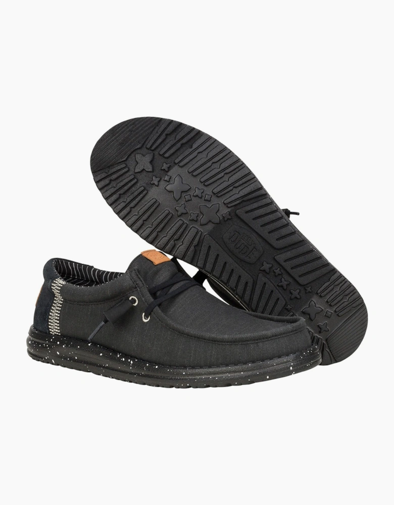 Hey Dude Wally Elevated Mens Black