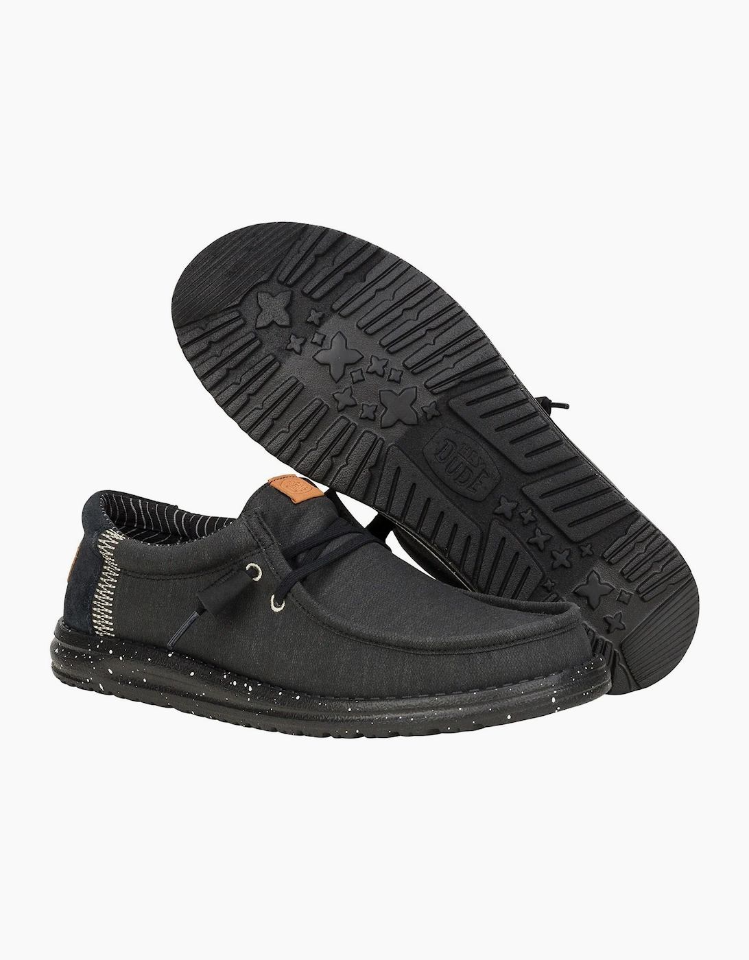 Hey Dude Wally Elevated Mens Black