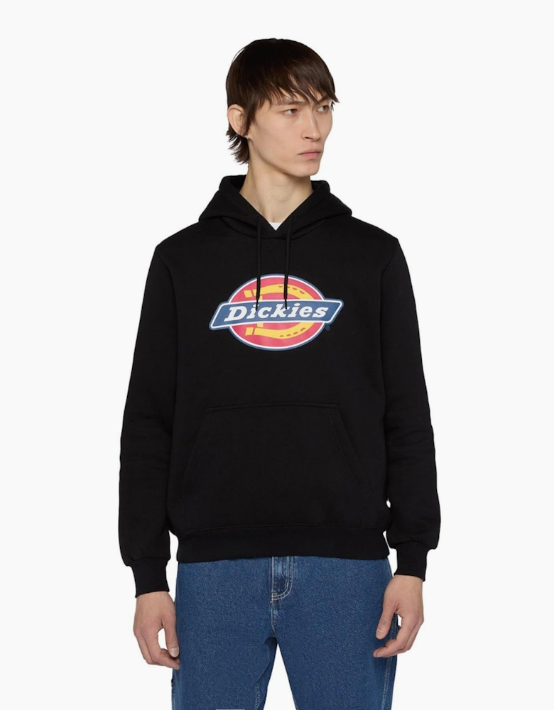 Dickies Icon Logo Hoodie Mens (Slim Fit) Black