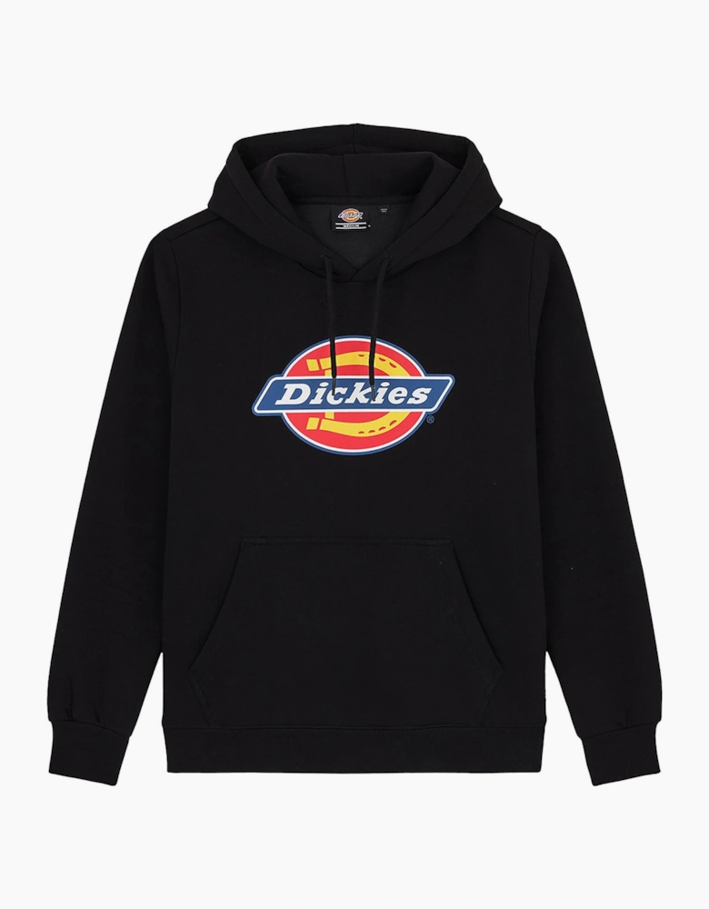 Dickies Icon Logo Hoodie Mens (Slim Fit) Black