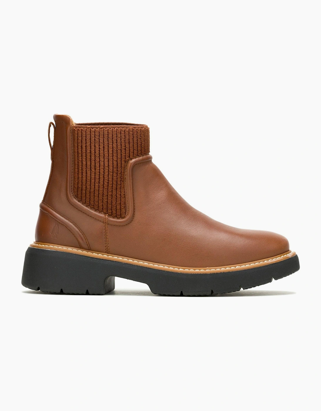 Hush Puppies Jodie Womens Ankle Boots Cognac