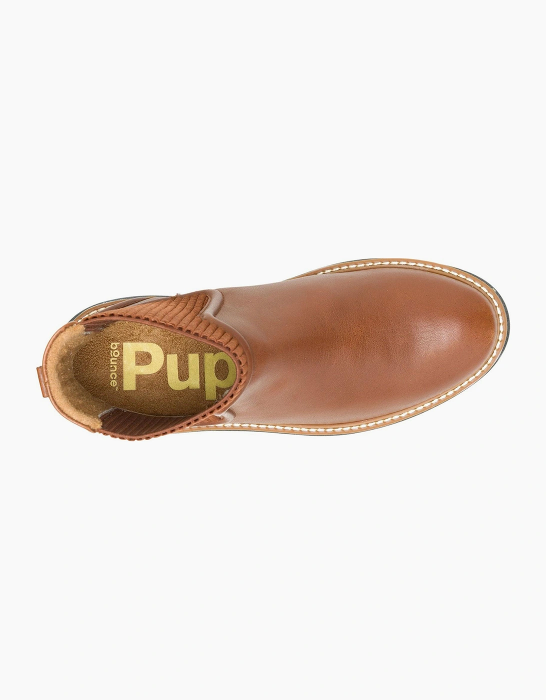 Hush Puppies Jodie Womens Ankle Boots Cognac
