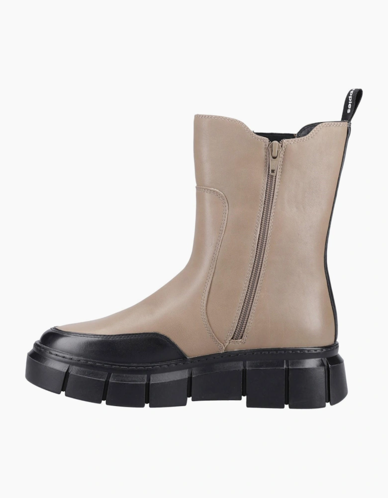 Hush Puppies Fleur Memory Foam Womens Boots Mocha