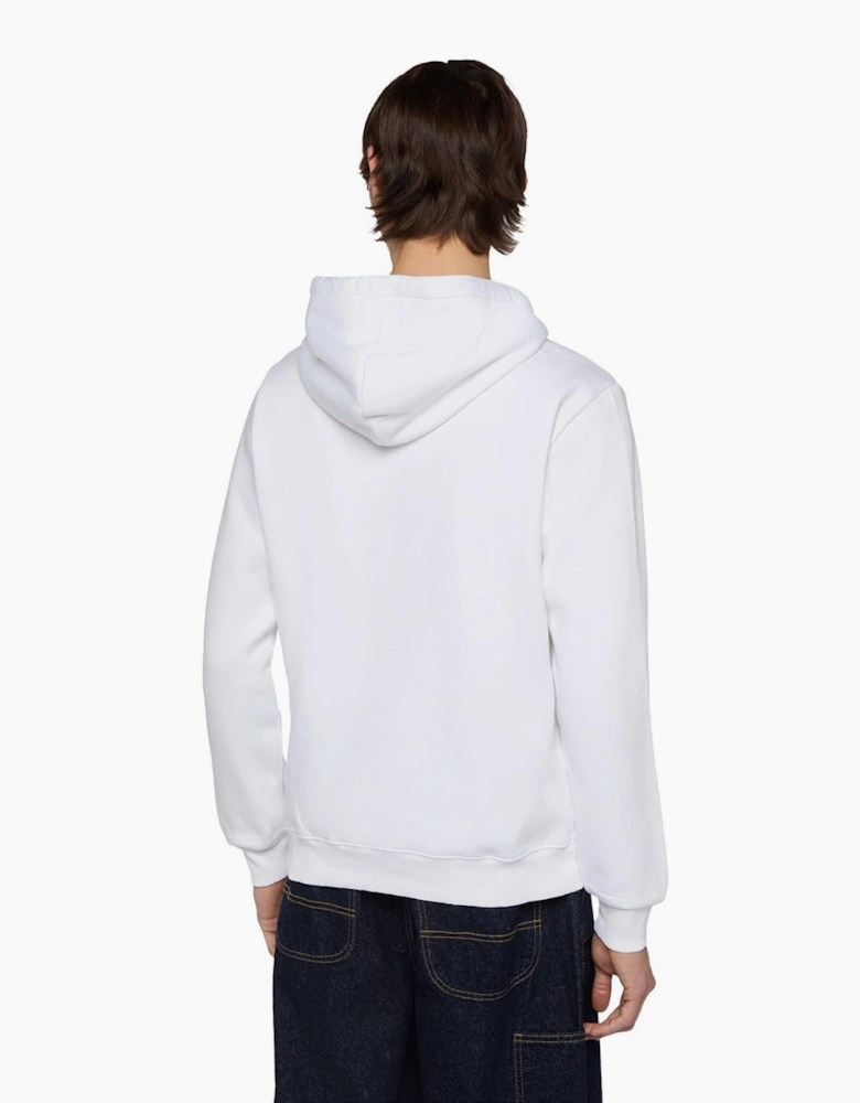 Dickies Icon Logo Hoodie Mens (Slim Fit) White