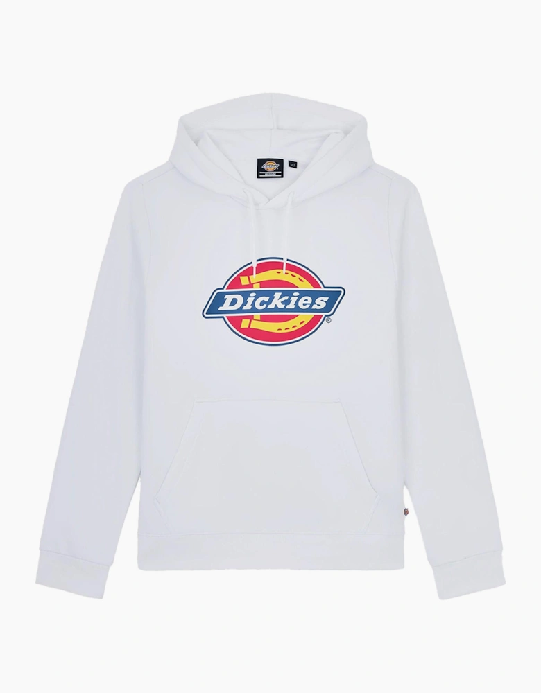 Dickies Icon Logo Hoodie Mens (Slim Fit) White
