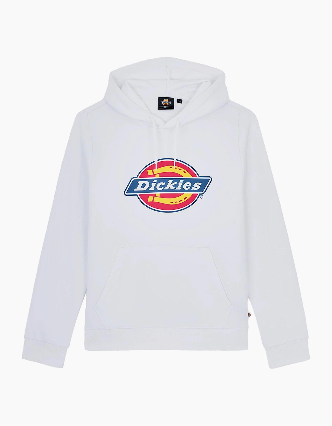 Dickies Icon Logo Hoodie Mens (Slim Fit) White