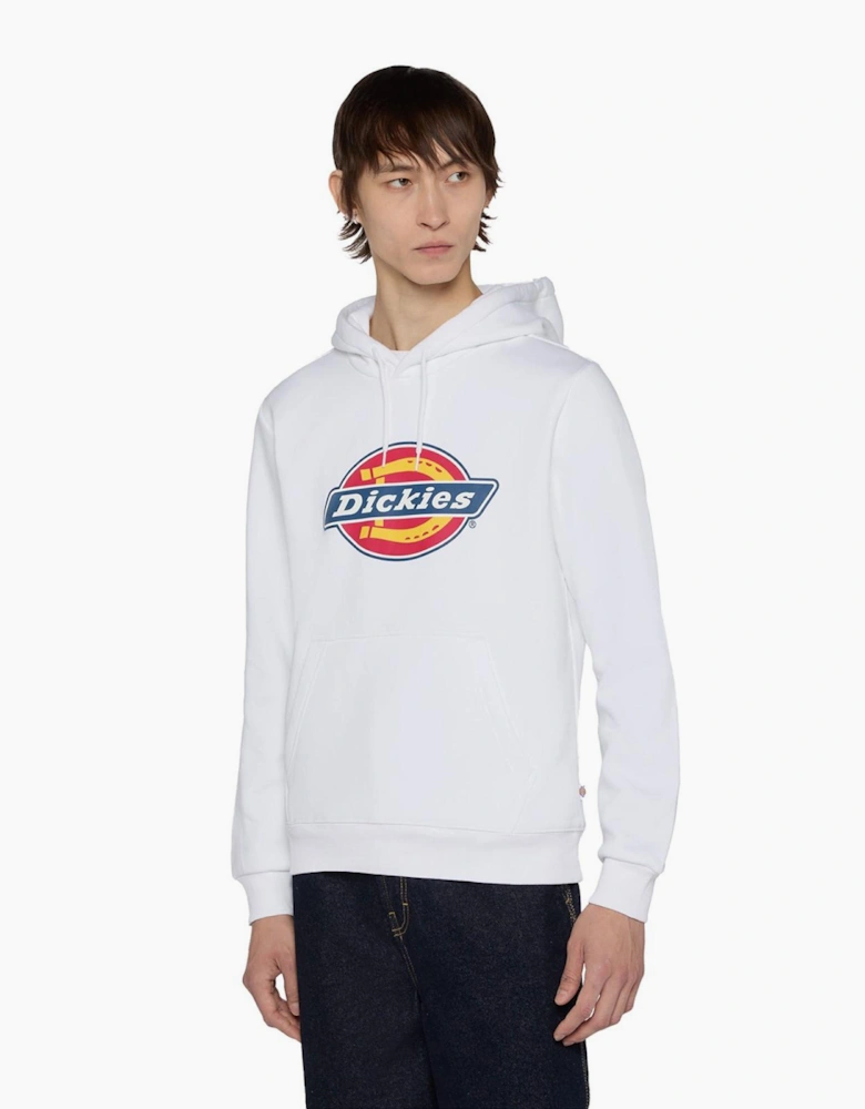 Dickies Icon Logo Hoodie Mens (Slim Fit) White