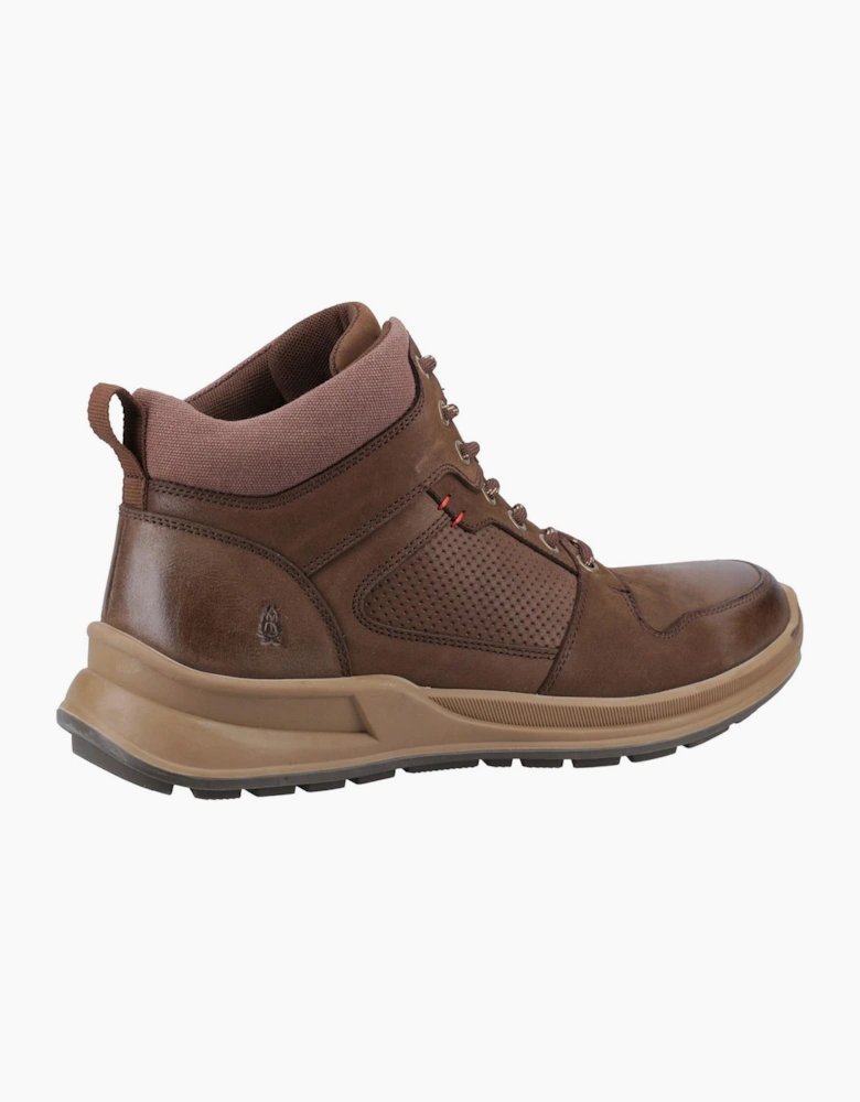 Hush Puppies Arnie Memory Foam Mens Boots Brown