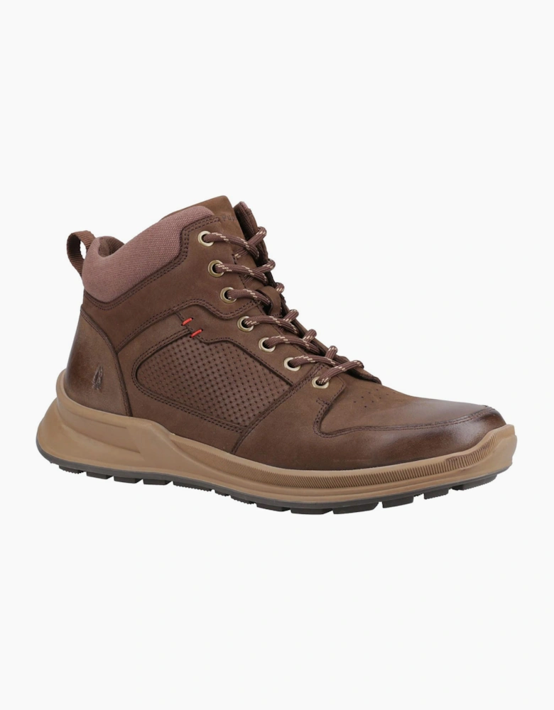 Hush Puppies Arnie Memory Foam Mens Boots Brown