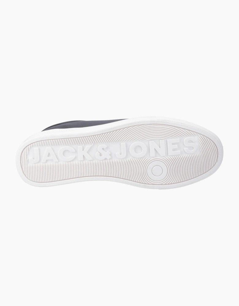 Jack & Jones Galaxy Leather Mens Anthracite