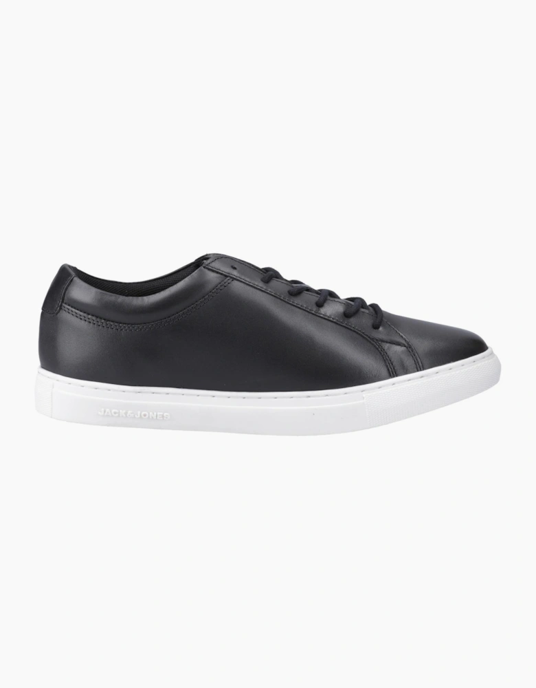 Jack & Jones Galaxy Leather Mens Anthracite