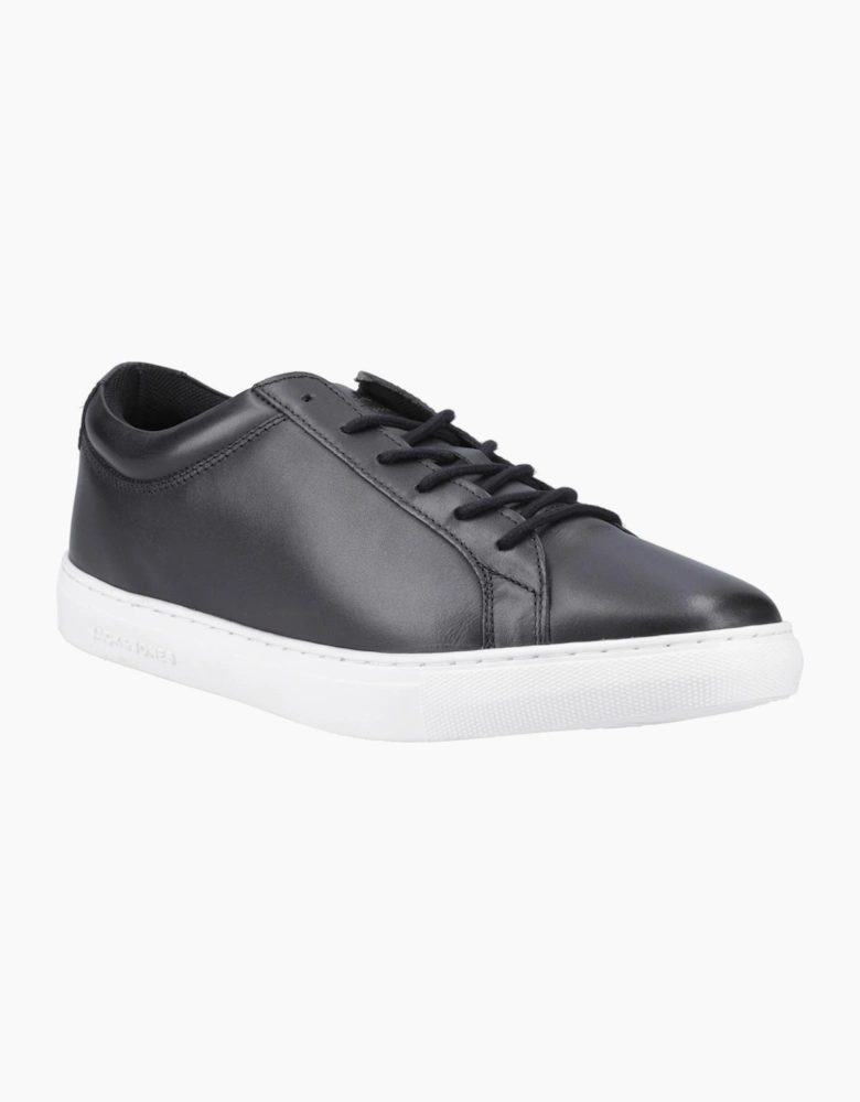 Jack & Jones Galaxy Leather Mens Anthracite