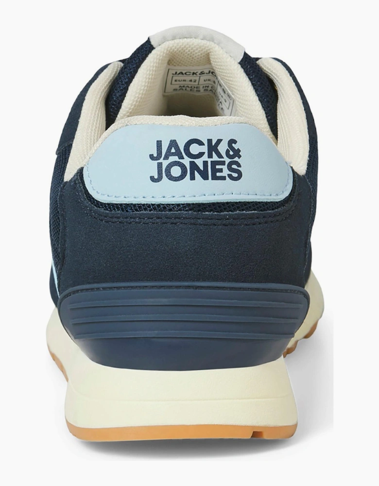 Jack & Jones Spirit Runner Mens Trainers Navy Blazer/Glacier Ice