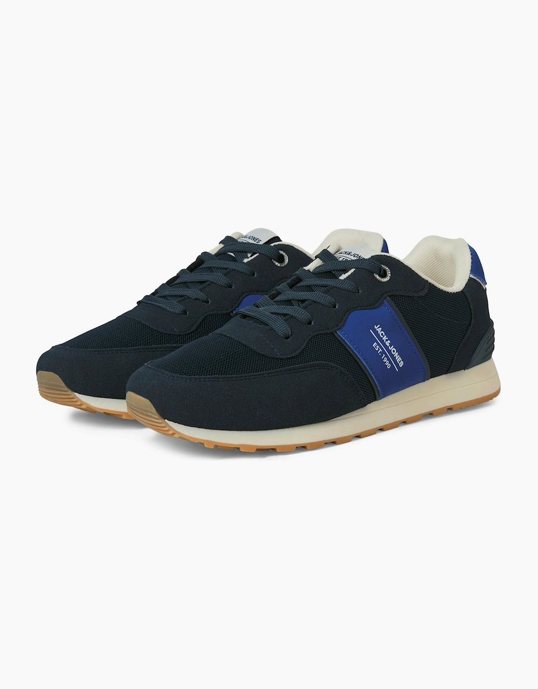 Jack & Jones Spirit Runner Mens Trainers Medieval Blue