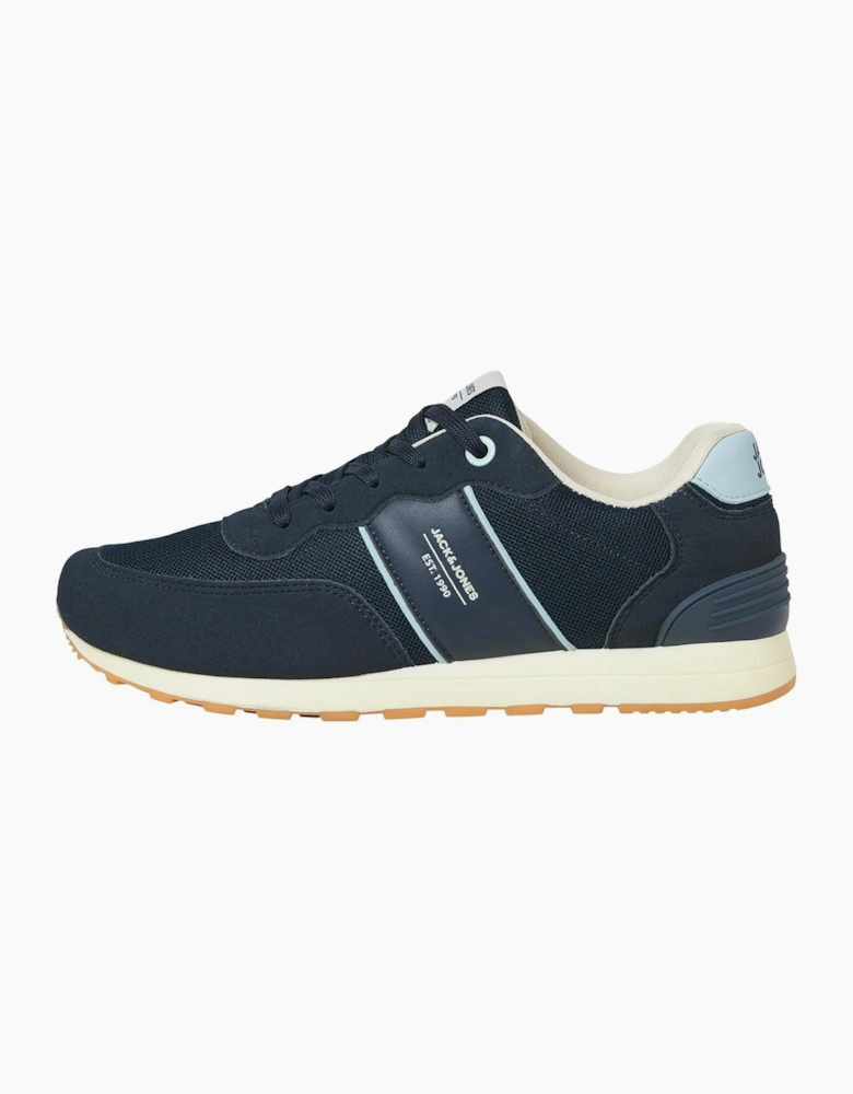 Jack & Jones Spirit Runner Mens Trainers Navy Blazer/Glacier Ice