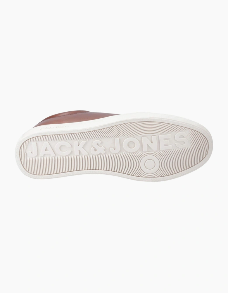 Jack & Jones Galaxy Leather Mens Cognac