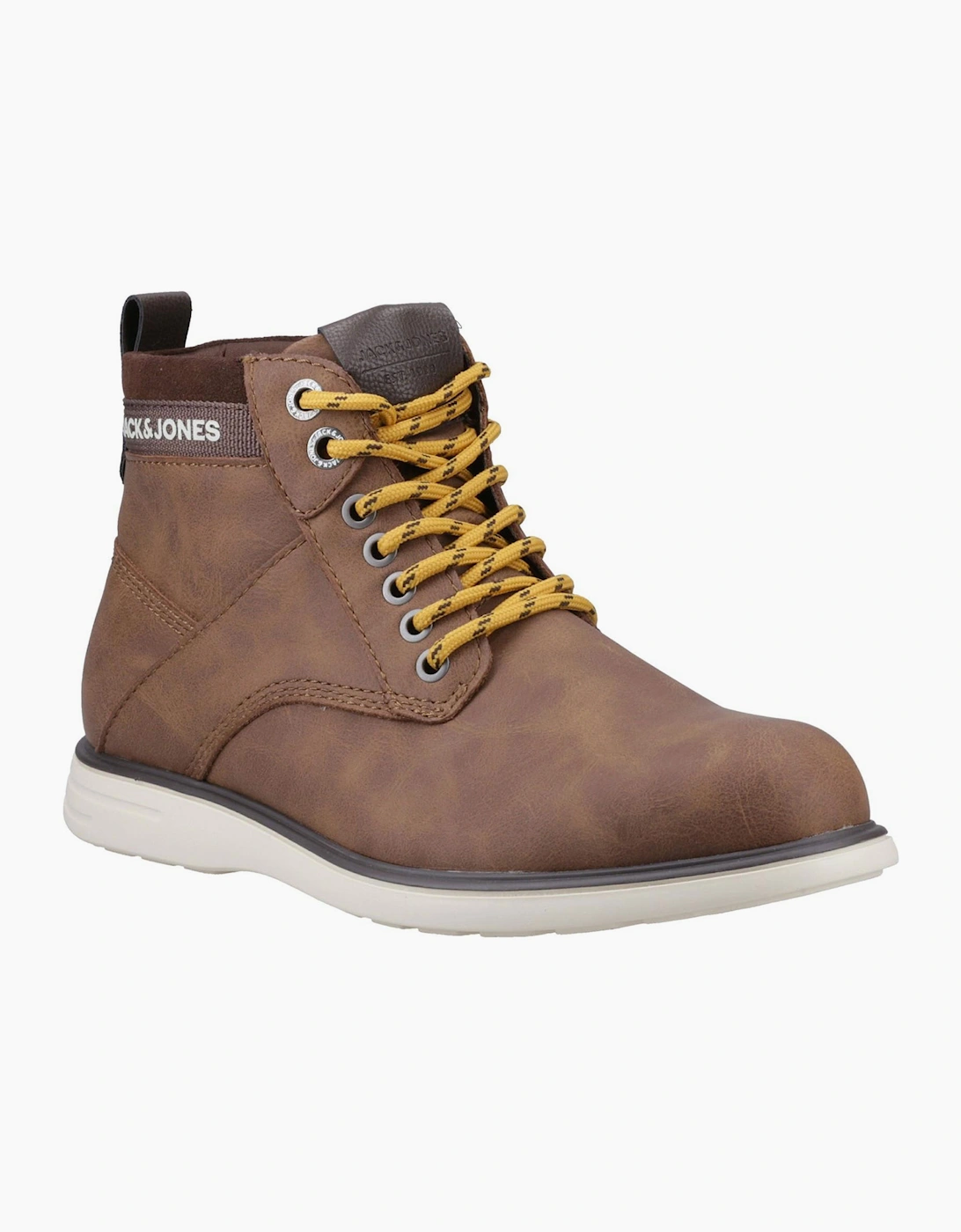 Jack & Jones Denver Combo Mens Boots Cappuccino