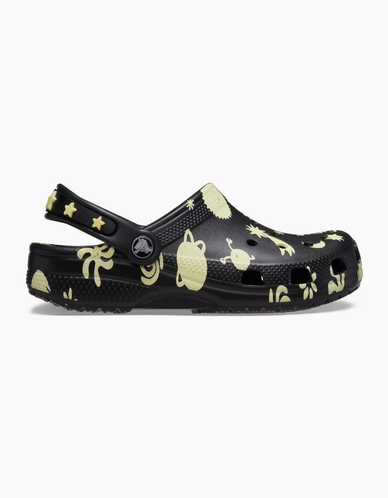 Crocs Classic Graphic Clog Infants Black