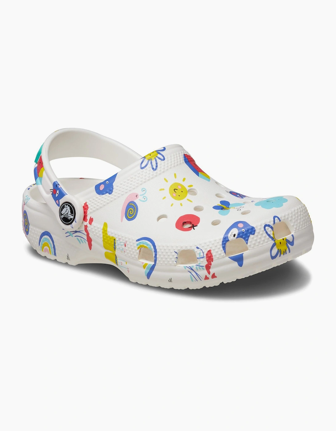 Crocs Classic Graphic Clog Infants White/Multi