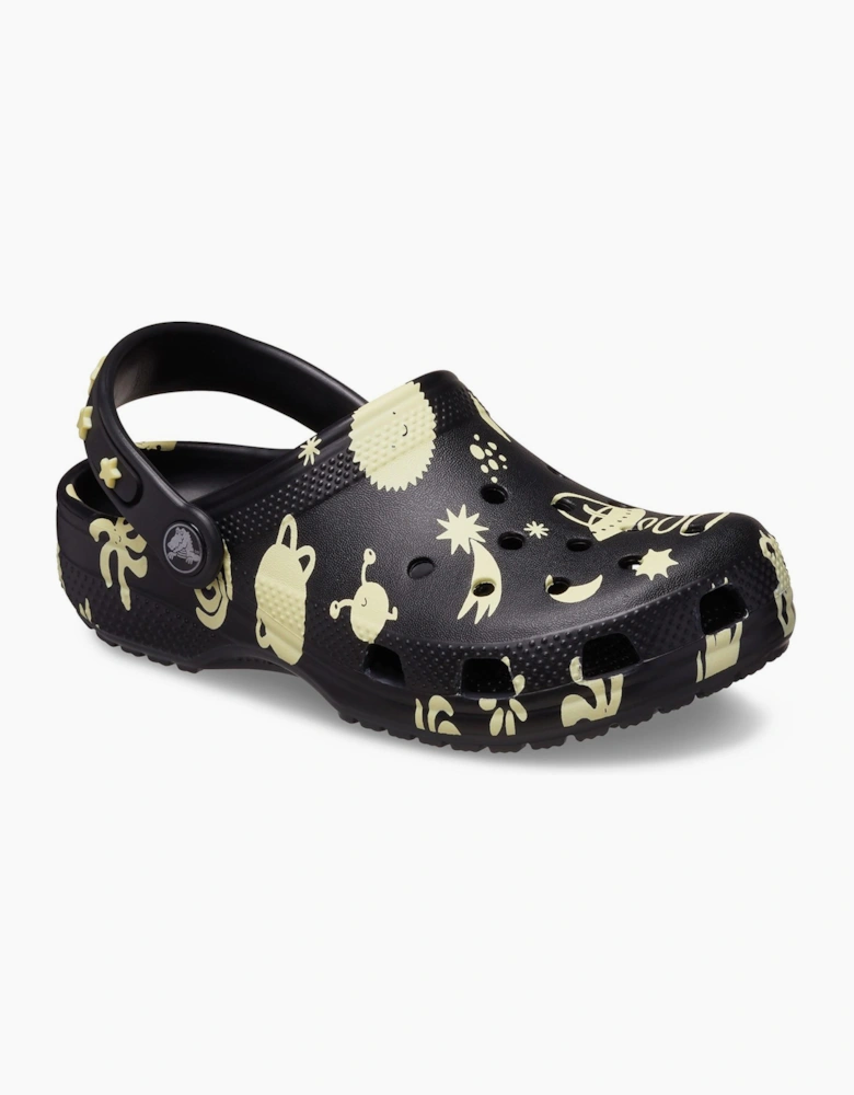 Crocs Classic Graphic Clog Infants Black