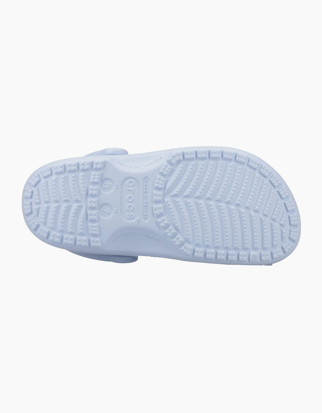 Crocs Classic Womens Clogs Blue Frost