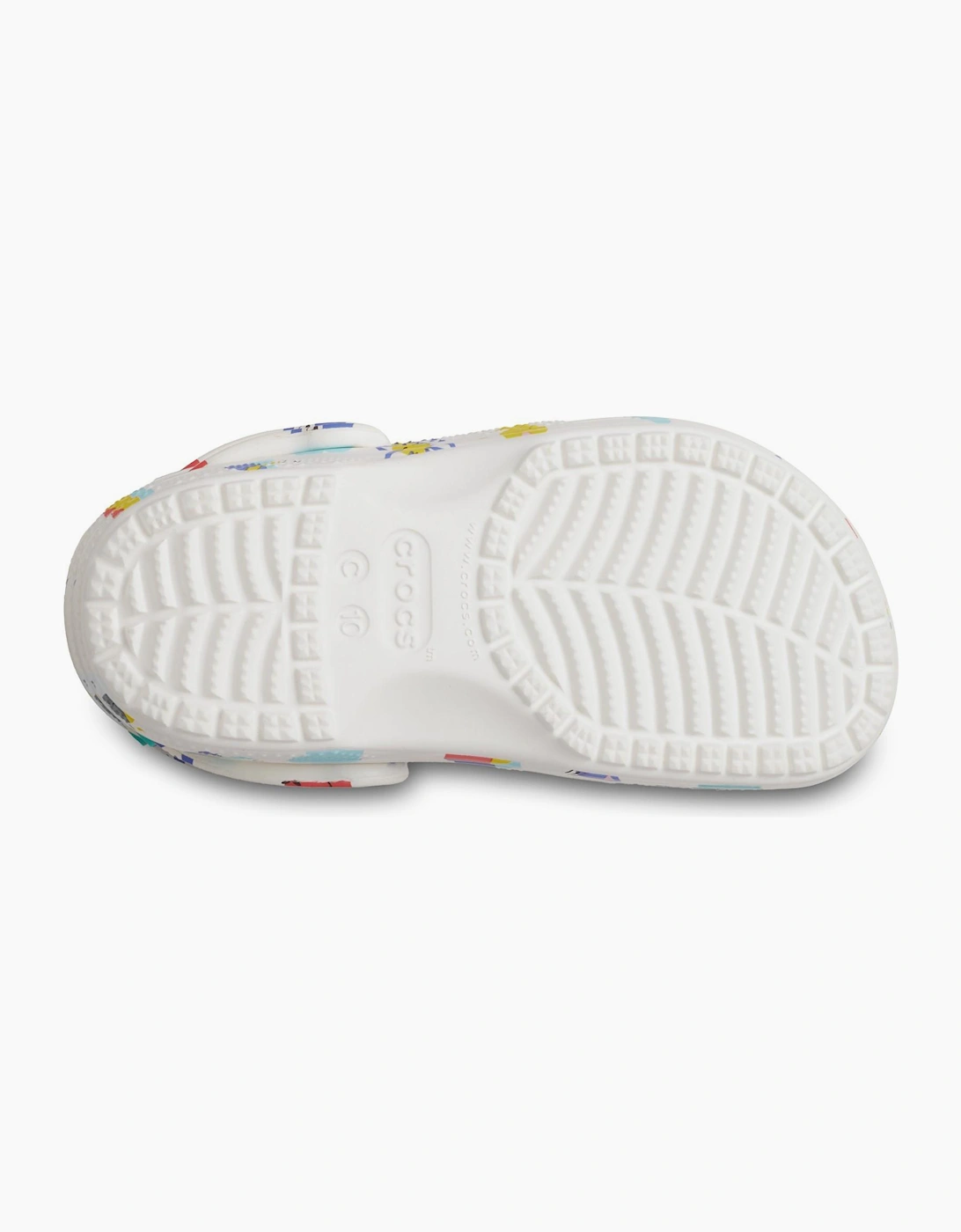 Crocs Classic Graphic Clog Infants White/Multi