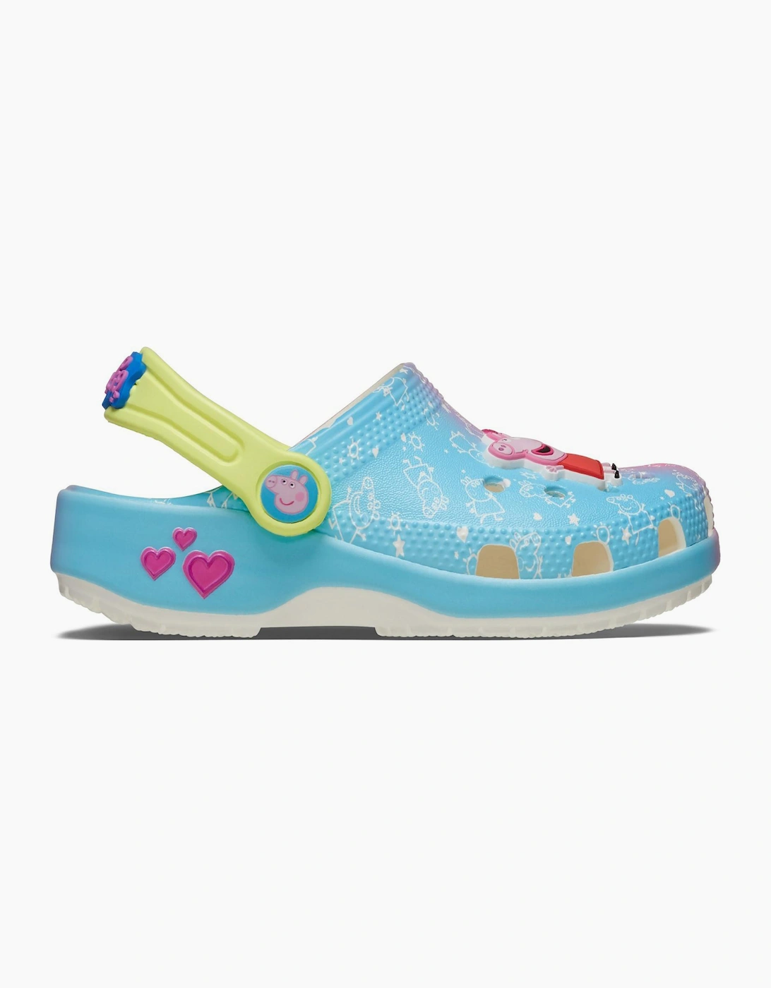 Crocs Peppa Pig Clog Infants Girls Multi
