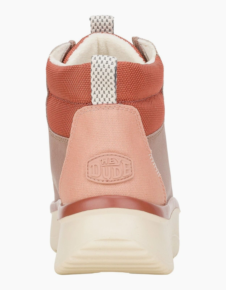 Hey Dude Wendy Peak Apres Womens Ankle Boots Desert Brown